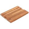 vidaXL Chopping Board 23.6"x15.7"x1.6" Solid Acacia Wood