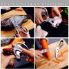 Multifunctional household stainless steel scissors